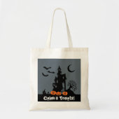 Personalisierte Halloweentrick-oder Tragetasche (Vorne)