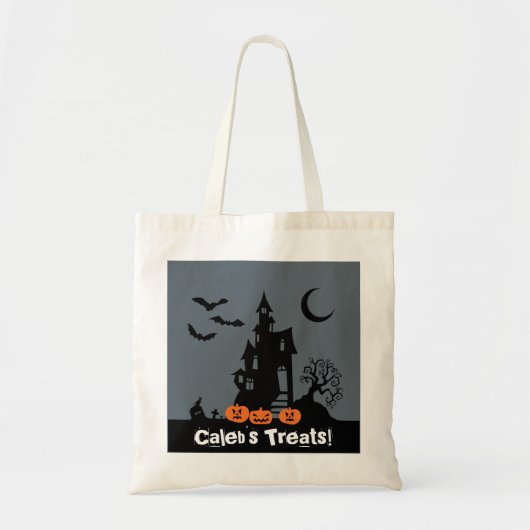 Personalisierte Halloweentrick-oder Tragetasche (Vorne)