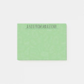 Personalisierte Hand Drawn School Supplement Muste Post-it Klebezettel (Vorderseite)