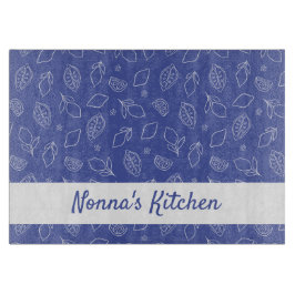 Personalisierte Hand gezogen italienische Lemons b Schneidebrett