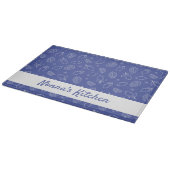 Personalisierte Hand gezogen italienische Lemons b Schneidebrett (Ecke)