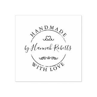Personalisierte handgefertigte Briefmarke Gummistempel