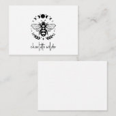 Personalisierte handgeschriebene Bienenphasen Mitteilungskarte (Vorne/Hinten)