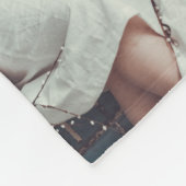 Personalisierte handgeschriebene Liebe Sie Mum 8-F Fleecedecke (Ecke)