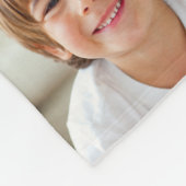 Personalisierte handgeschriebene Liebe Sie Opa 15 Fleecedecke (Ecke)