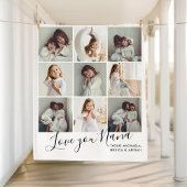 Personalisierte handgeschriebene Liebe You Nana 9- Fleecedecke