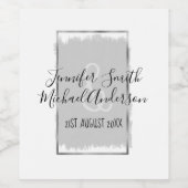 Personalisierte handgeschriebene Weinetiketten Dat Weinetikett (Einzelnes Label)