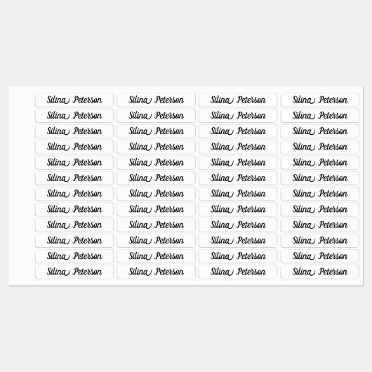 Personalisierte Handmade-Branding für Kleinunterne Etiketten (Blatt)