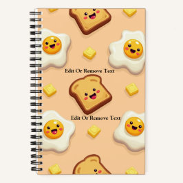 Personalisierte Handschriftenpraxis Spiral Noteboo Notizblock