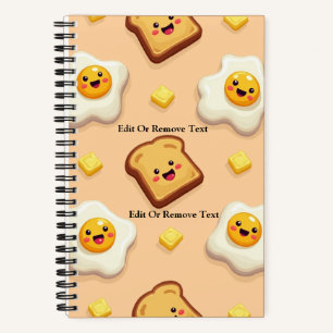 Personalisierte Handschriftenpraxis Spiral Noteboo Notizblock