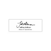 Personalisierte handschriftliche Unterschrift und Permastempel (Design)