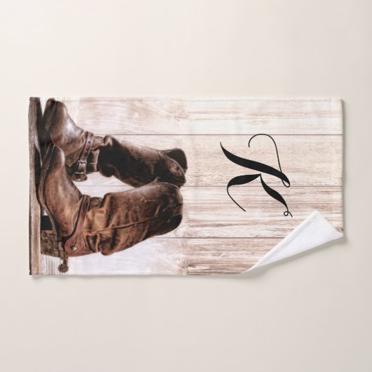 Personalisierte Handtuchschuhe rustikale Weste Handtuch (Handtuch)