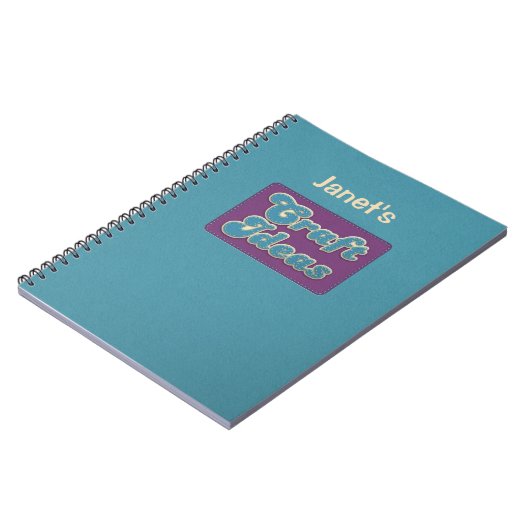 Personalisierte Handwerksideen Notizblock (Linke Seite)