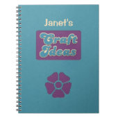 Personalisierte Handwerksideen Notizblock (Vorderseite)