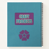 Personalisierte Handwerksvorhaben Notizblock (Rückseite)