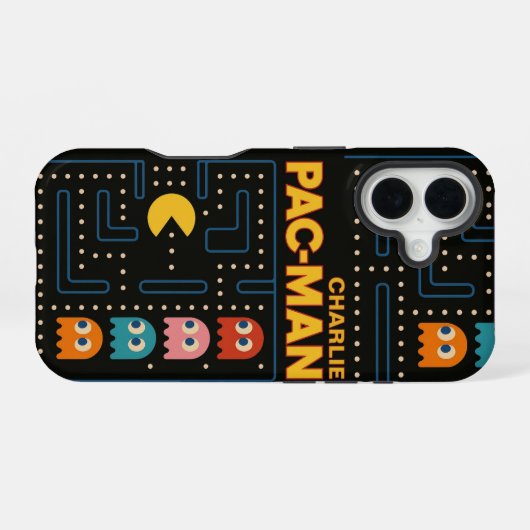 Personalisierte Handy-Case-Gamer Retro-80er iPhone 16 Hülle (Rückseite (Horizontal))