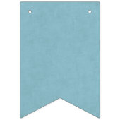 Personalisierte Happy Birthday Blue Bunting Flags Wimpelkette (Erste Fahne)