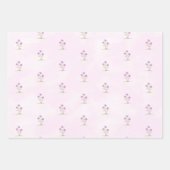 Personalisierte Happy Birthday Wrapping Paper Shee Geschenkpapier Set (Vorderseite)