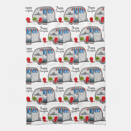 Personalisierte "Happy Campers" Küche Geschirrtuch