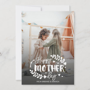 Personalisierte Happy Mother's Day Karte mit Foto