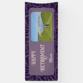 Personalisierte Happy Retirement Geschenke für Mam Banner (Vertikal)