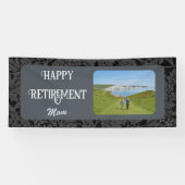 Personalisierte Happy Retirement Geschenke für Mam Banner (Horizontal)