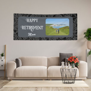 Personalisierte Happy Retirement Geschenke für Mam Banner