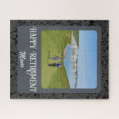 Personalisierte Happy Retirement Geschenke für Mam Puzzle (Horizontal)