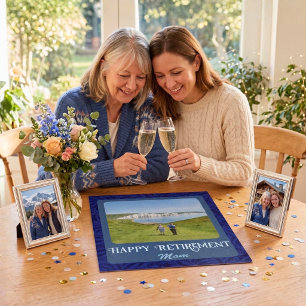 Personalisierte Happy Retirement Geschenke für Mam Puzzle