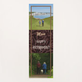 Personalisierte Happy Retirement Geschenke für Mam Yogamatte (Vorderseite)