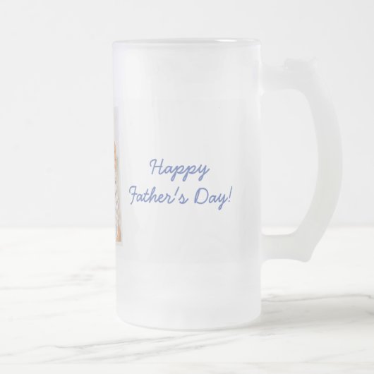 Personalisierte Happy Vathers Day Tasse FÜGEN IHR (Rechts)