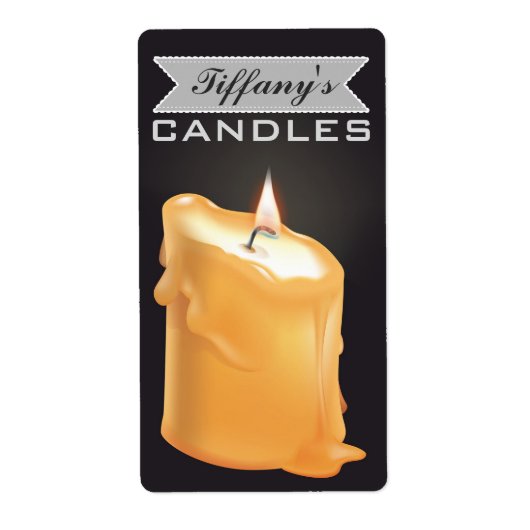 Personalisierte, hausgemachte Kerzen | Handgeferti (Vorne)