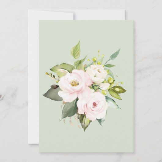 Personalisierte Haushaltserwärmung und Geburtstag Einladung (Rückseite)