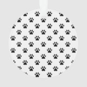 Personalisierte Hauskatze Ornament (Rückseite)