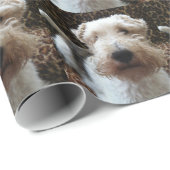 Personalisierte Haustier-Foto-Geschenk-Verpackung Geschenkpapier (Rolleneckpunkt)