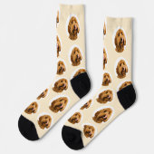 Personalisierte Haustier-Gesichtssocken | Benutzer Socken (Linkes Detail)