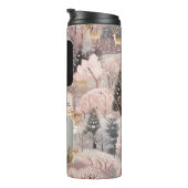 Personalisierte Haustiere Fotocollage Weihnachten Thermosbecher (Nach rechts gedreht)