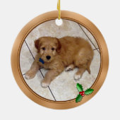 Personalisierte Haustiere Ornamente IHRE 2 FOTOS,  (Hinten)