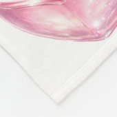 Personalisierte Haustiere & Zitate Design-Plüschde Fleecedecke (Ecke)