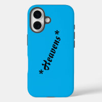 Personalisierte "Heavens" benutzerdefinierte Tough