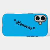 Personalisierte "Heavens" benutzerdefinierte Tough Case-Mate iPhone Hülle (Rückseite (Horizontal))