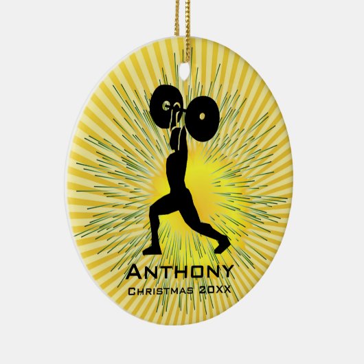 Personalisierte Hebevorrichtung Keramikornament (Rechts)