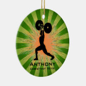 Personalisierte Hebevorrichtung Keramikornament (Rechts)