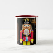 PERSONALISIERTE HEISSE SCHOKOLADEN-TASSE ZWEIFARBIGE TASSE (Mittel)