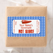 Personalisierte Heißsauce-Etiketten für selbst her (Insitu)