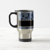Personalisierte hellblaue reisebecher (Links)