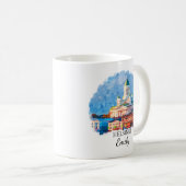 Personalisierte Helsinki-Tasse, Finnland Kaffeetasse (VorderseiteRechts)