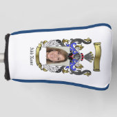 Personalisierte Heraldic Golf Putter Abdeckung Headcover (Vorderseite)