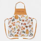 Personalisierte Herbst-Erntepumpen Schürze (Vorderseite)