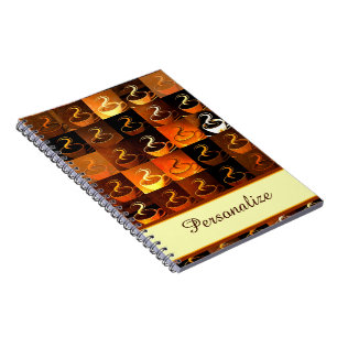 Personalisierte Herbst-Kaffeetassen Notizblock